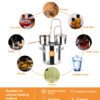 DESTILADOR DE ACEITES ESENCIALES Y BEBIDAS ALCOHÓLICAS