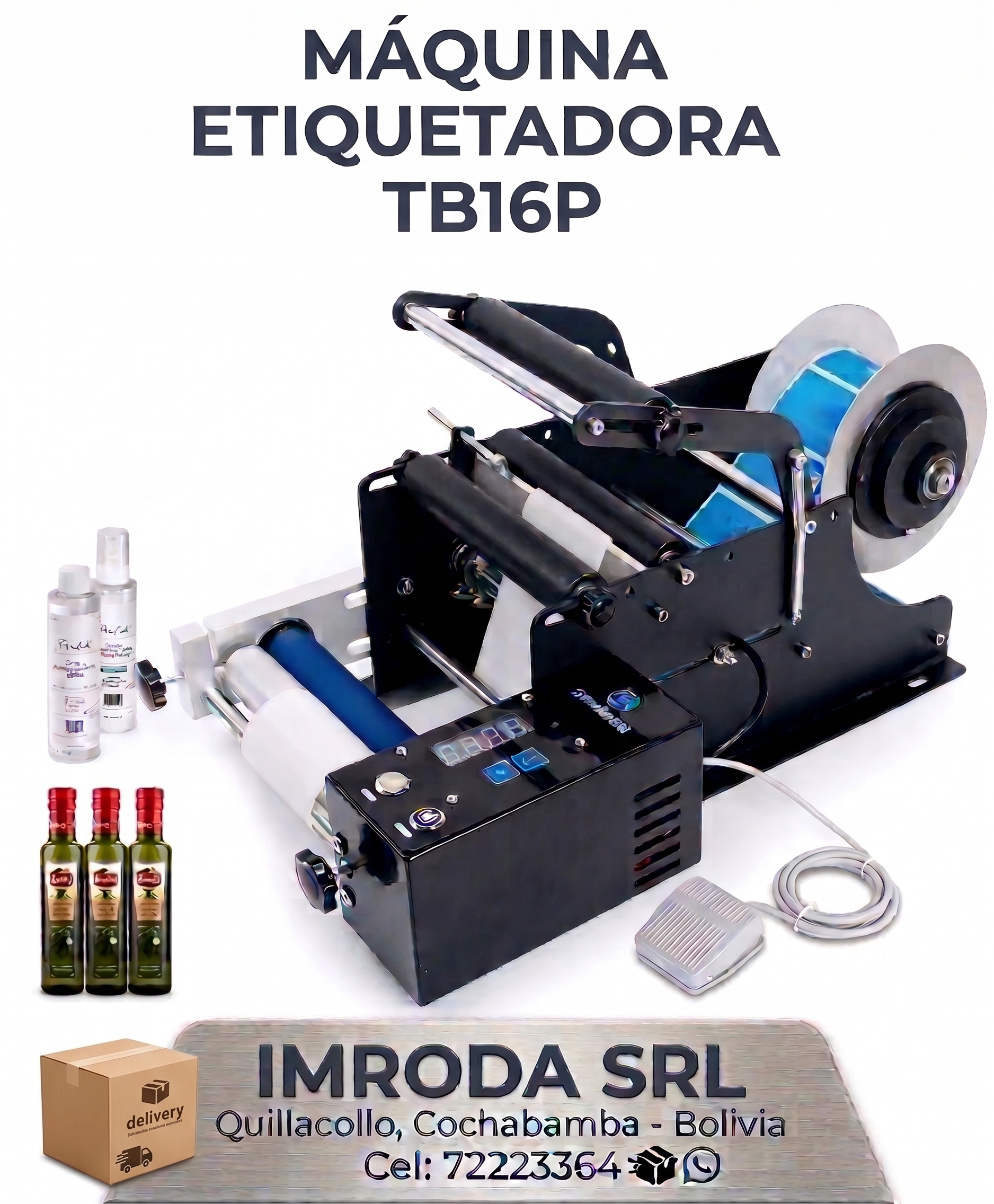 MAQUINA ETIQUETADORA TB16P
