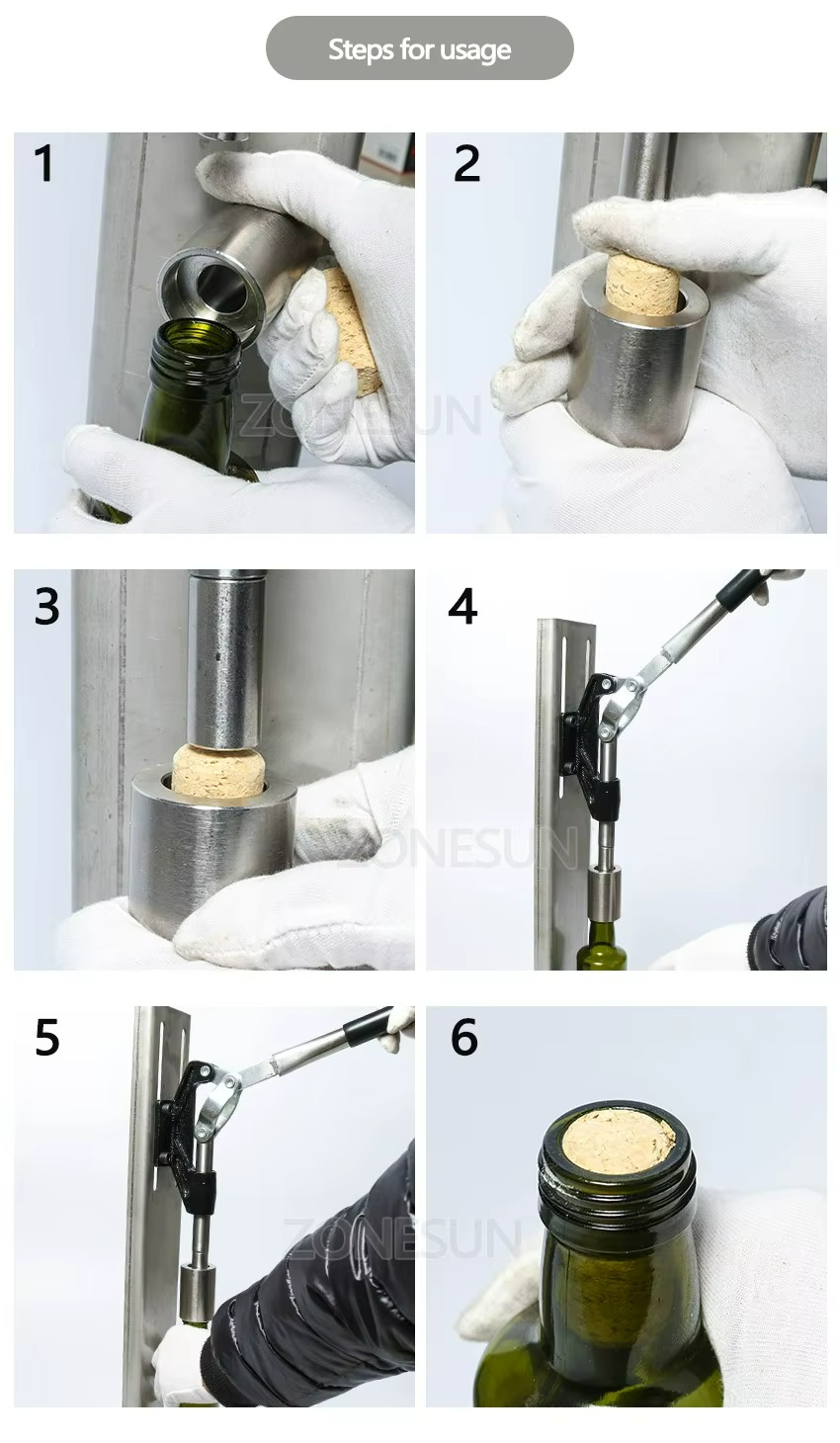 TAPA CORCHOS PARA BOTELLA DE VINO - Imagen 9